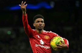 Manchester United winger Amad Diallo