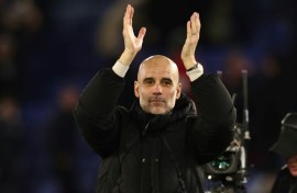 Pep Guardiola's Manchester City returned to winning ways against Leicester
