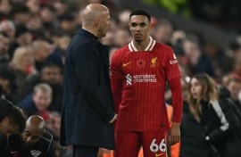 Liverpool defender Trent Alexander-Arnold is out of contract at the end of the season