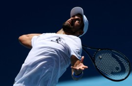 Novak Djokovic is using a so-caled 'energetic disc' to help him at the Australian Open