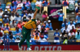 Anrich Nortje last played for South Africa in the Twenty20 World Cup final against India in Barbados in June, 2024.