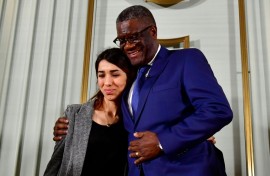 Denis Mukwege won the 2018 Nobel Peace Prize with Yazidi activist Nadia Murad