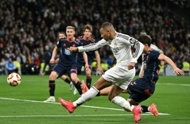 French forward Kylian Mbappe has reached his best level in recent weeks for Real Madrid