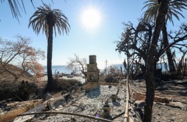 More than 12,000 structures, including many homes, were lost to the huge fires that tore through Los Angeles