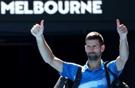 Novak Djokovic retired from his Australian Open semi-final