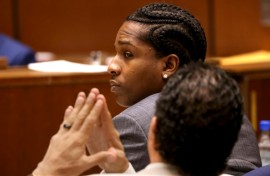 A$AP Rocky face two assault charges at a trial in Los Angeles