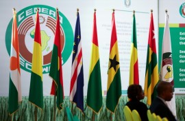 ECOWAS is headquartered in the Nigerian capital Abuja