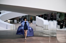 the show took place in the Grand Palais in central Paris 