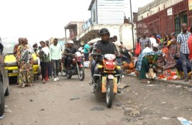 Members of the M23 armed group during a patrol in Goma, a vital trading hub that they mostly now control 