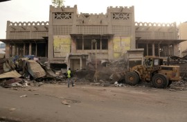 Authorities demolished Sandaga market in 2021 as the structure threatened to collapse
