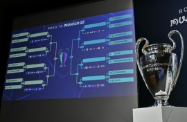 Manchester City against Real Madrid is the plum tie in the Champions League play-off round