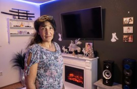 Anna Adamova says that a social worker threatened to take away her fourth child if she declined sterilisation