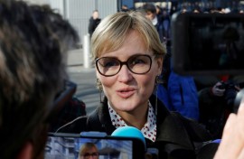French actor Judith Godreche said it was 'moving' to hear Monday's verdict
