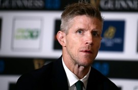 Ireland's interim head coach Simon Easterby