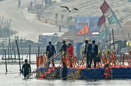 At least 30 people were killed and many more injured in a stampede at the festival last month