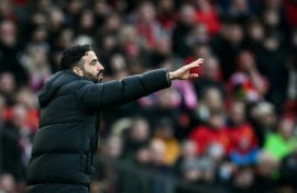 Different views: Manchester United manager Ruben Amorim 