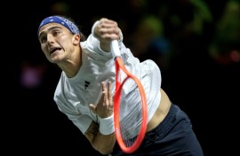 Italy's Mattia Bellucci has been on an astonishing run in Rotterdam