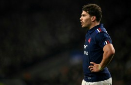 Beaten skipper: France captain Antoine Dupont 