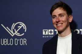 Slovenian rider Tadej Pogacar has been part of a geration shift with riders being blooded earlier than was traditionally the case 