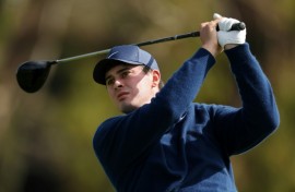 American Davis Thompson fired a six-under par 66 to grab a one-strok lead after the second round of the PGA Genesis Invitational