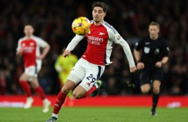 Arsenal forward Kai Havertz is out for the rest of the season