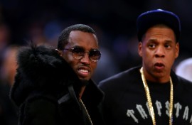 Rappers Sean Combs and Jay-Z, pictured at the 2015 NBA All-Star Game at Madison Square Garden, were accused of sexually assaulting the teen at a party