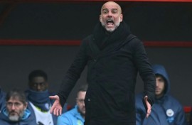 Manchester City manager Pep Guardiola