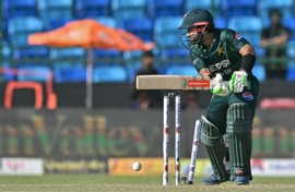 'Lost our way': Pakistan captain Mohammad Rizwan is clean bowled by Will O’Rourke 