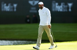 Scottie Scheffler struggled with his worst round in nearly three years but isn't out of contention yet at the Genesis Invitational at Torrey Pines.