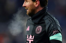 Lionel Messi scored the only goal to leave Inter Miami on course for the CONCACAF Champions Cup last 16 aftera 1-0 win over Sporting Kansas City
