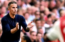 Robin van Persie has been working as head coach of Heerenveen but now returns to Feyenoord
