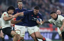 Emmanuel Meafou on the rampage against New Zealand in November