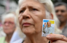 Prayers for the pope are being said by Roman Catholic faithful around the world
