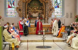Gylver was consecrated as bishop last weekend