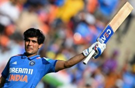 Eyes on the prize: India's Shubman Gill wants India to avenge their 2023 ODI World Cup final defeat by beating New Zealand to the Champions Trophy