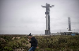 The world's biggest and most powerful launch vehicle blasted off from SpaceX's Starbase facility in Boca Chica, Texas