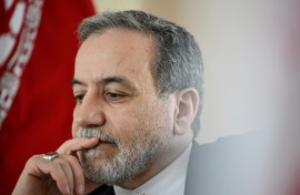 Iran's Foreign Minister Abbas Araghchi spoke to AFP in an interview at the Iranian consulate in Jeddah