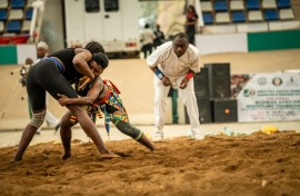 This year's ECOWAS wrestling tournament did not include last year's medal table-toppers, Niger, after the junta-led country pulled out of the regional bloc