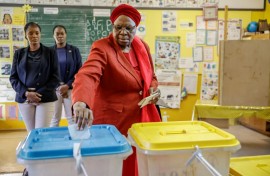 Netumbo Nandi-Ndaitwah will be Nambia's first woman leader when she is sworn in as president