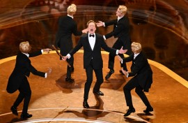 US comedian and host Conan O'Brien's first Oscars stint earned wide praise