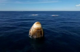 Stranded NASA astronauts to finally return to Earth.