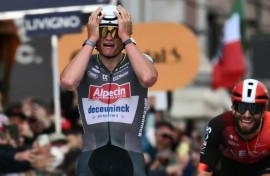 Mathieu Van Der Poel won Milan-San Remo for the second time on Saturday