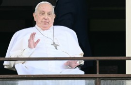 The pope will still need time to recover his voice, says doctor Sergio Alfieri