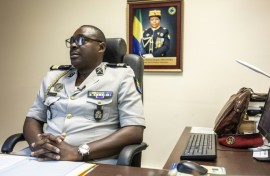 Gabon's Colonel Eric Ivala said the partnership with France was 'an advantage for Gabon'