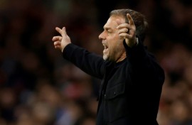 Barcelona's German coach Hansi Flick is not best pleased with the scheduling of the Osasuna clash