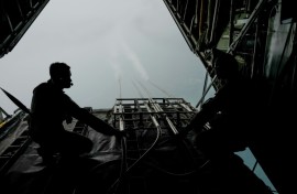 The Malaysian air force used cloud seeding in 2019 after forest fires in Indonesia