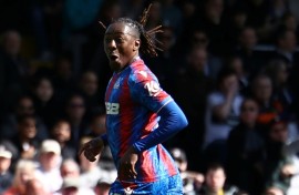Eberechi Eze (centre) was Crystal Palace's star in a 3-0 FA Cup quarter-final win over Fulham
