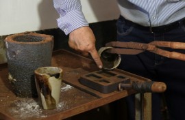 One in six of the town's 30,000 inhabitants makes their living off mining gold, or related activities