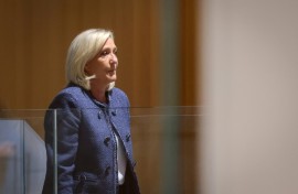 Far-right and nationalist figures voiced their support for Marine Le Pen