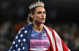 Olympic 400m hurdles queen Sydney Mclaughlin-Levrone is among the stars taking part in the opening event of the Grand Slam Track athletics circuit in Kingston
